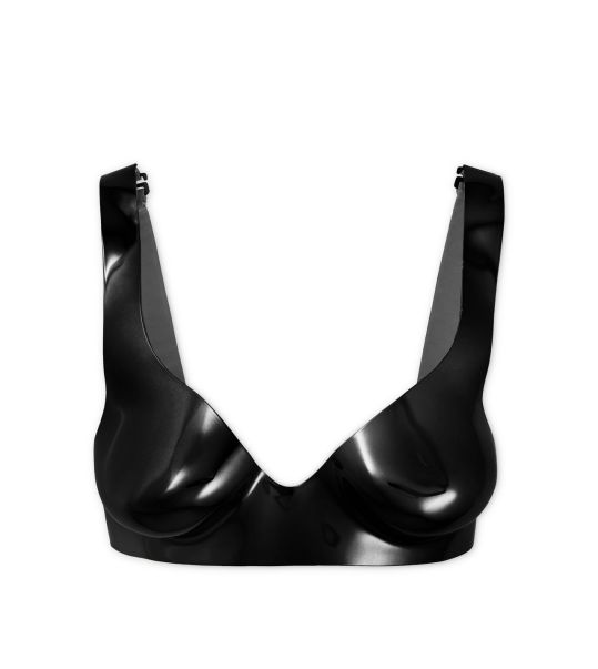 Tops Tom Ford Women Lacquered Chromed Acrylic Anatomical Bra